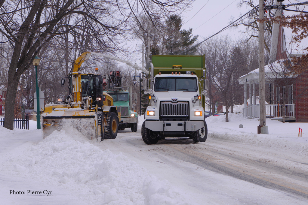 Mise à jour des opérations de déneigement