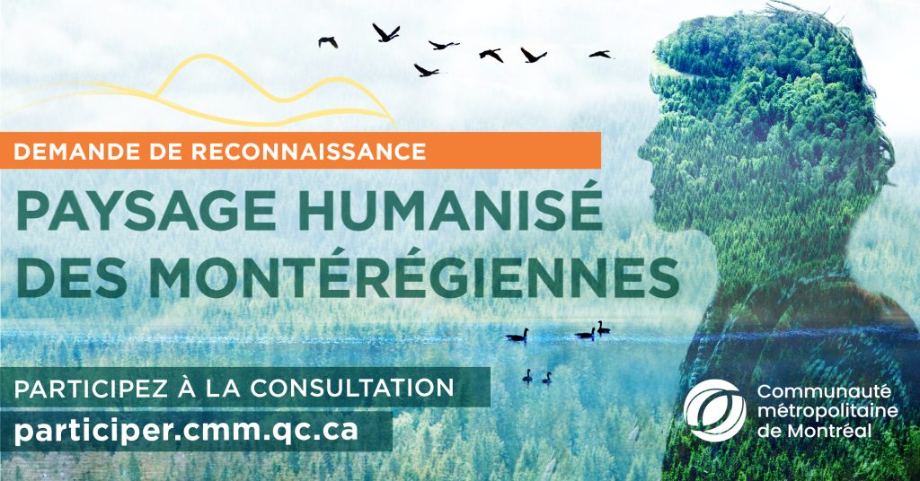 Participez à la consultation publique sur le projet de paysage humanisé des collines Montérégiennes